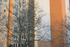 Váci M u. 33-34. (homlokzati nyílászárók cseréje, végfal hőszigetelés - 2008)